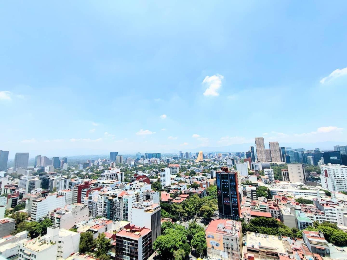 Luxurious High-Rise Hs Wifi, Amazing City Views Mexiko-Stadt Exterior foto